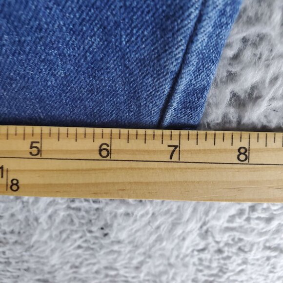 Seven7 Jeans Womens Size 14 Blue Slim Straight Stretch Denim Classic - Picture 7 of 11